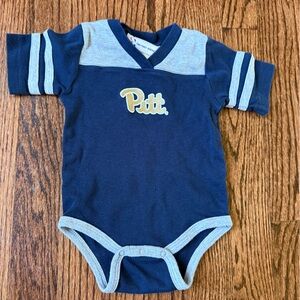 University of Pittsburgh - Pitt Baby Onsie - Size 12 months